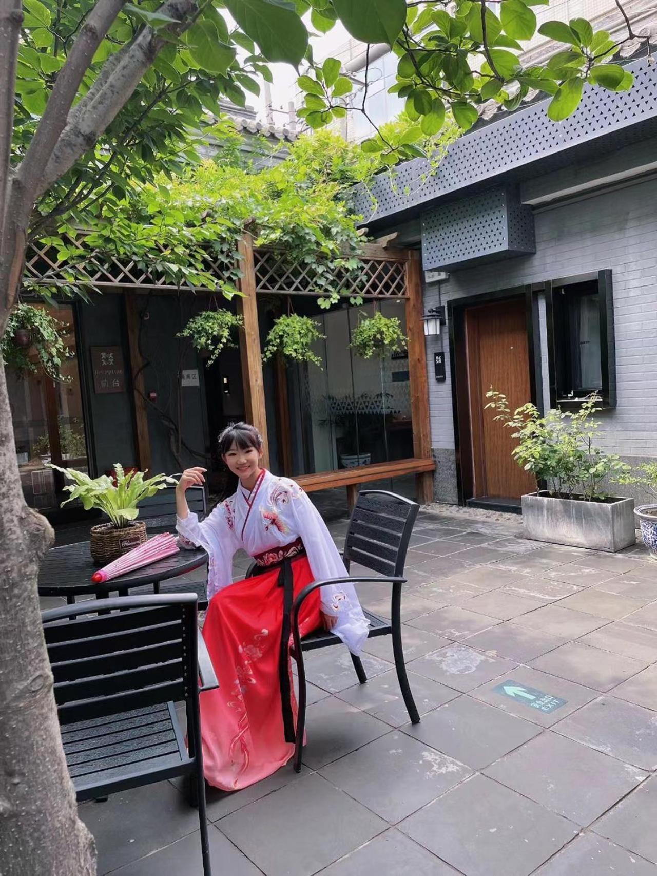 Qiuguo Hutong Courtyard Hotel Beijing Bagian luar foto