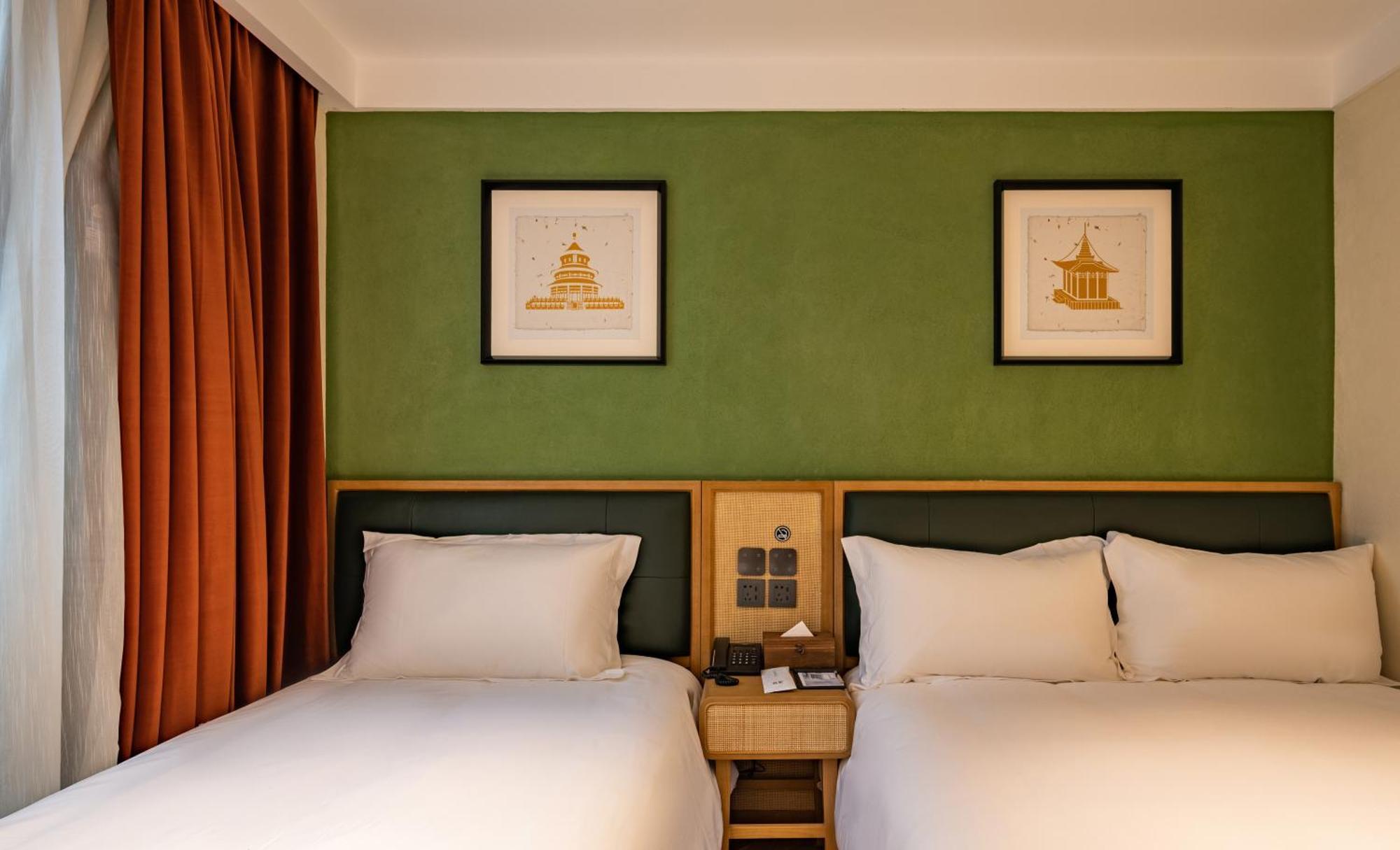 Qiuguo Hutong Courtyard Hotel Beijing Bagian luar foto